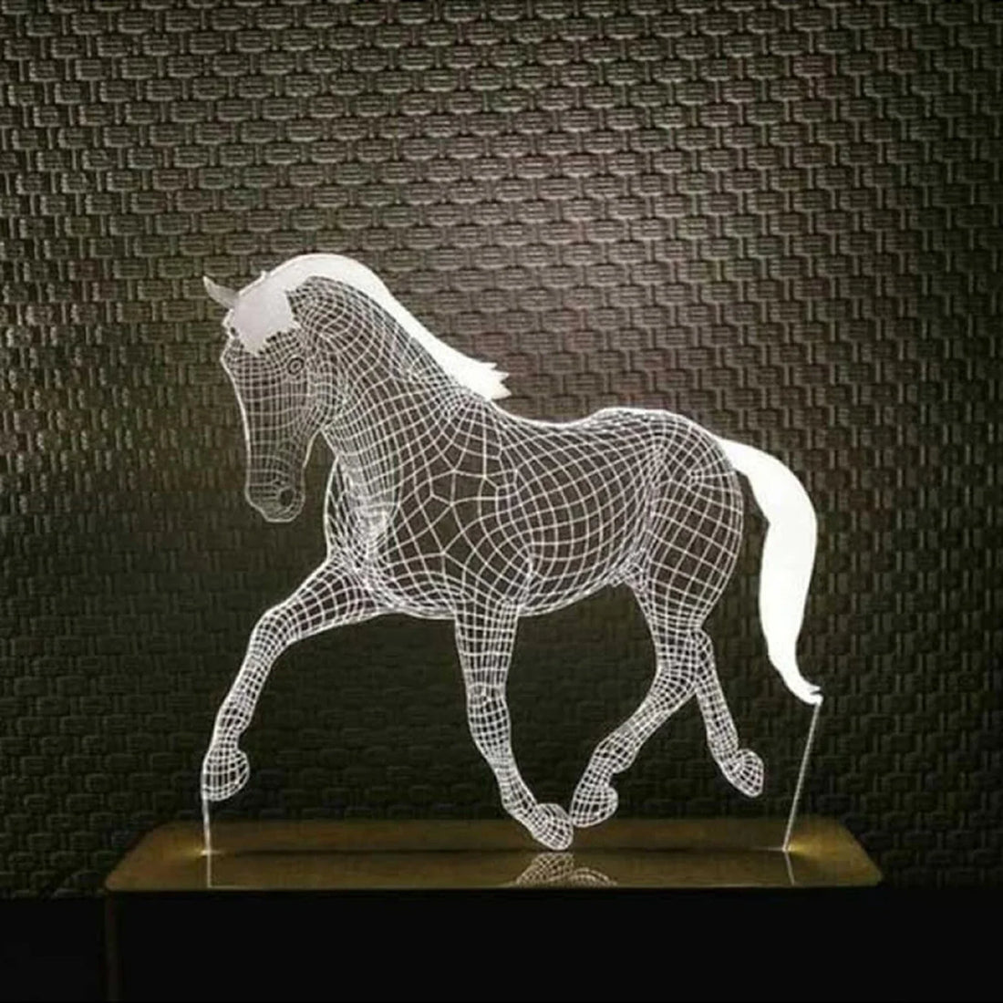 Horse Night Light! 3D Illusion Lamp, 3D Night Light for Horse Lover